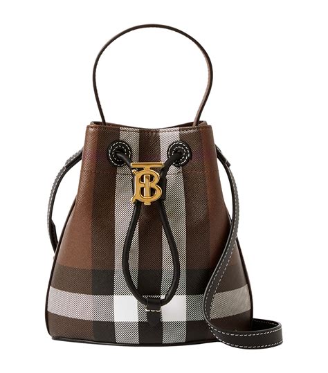 burberry small tb bucket bag